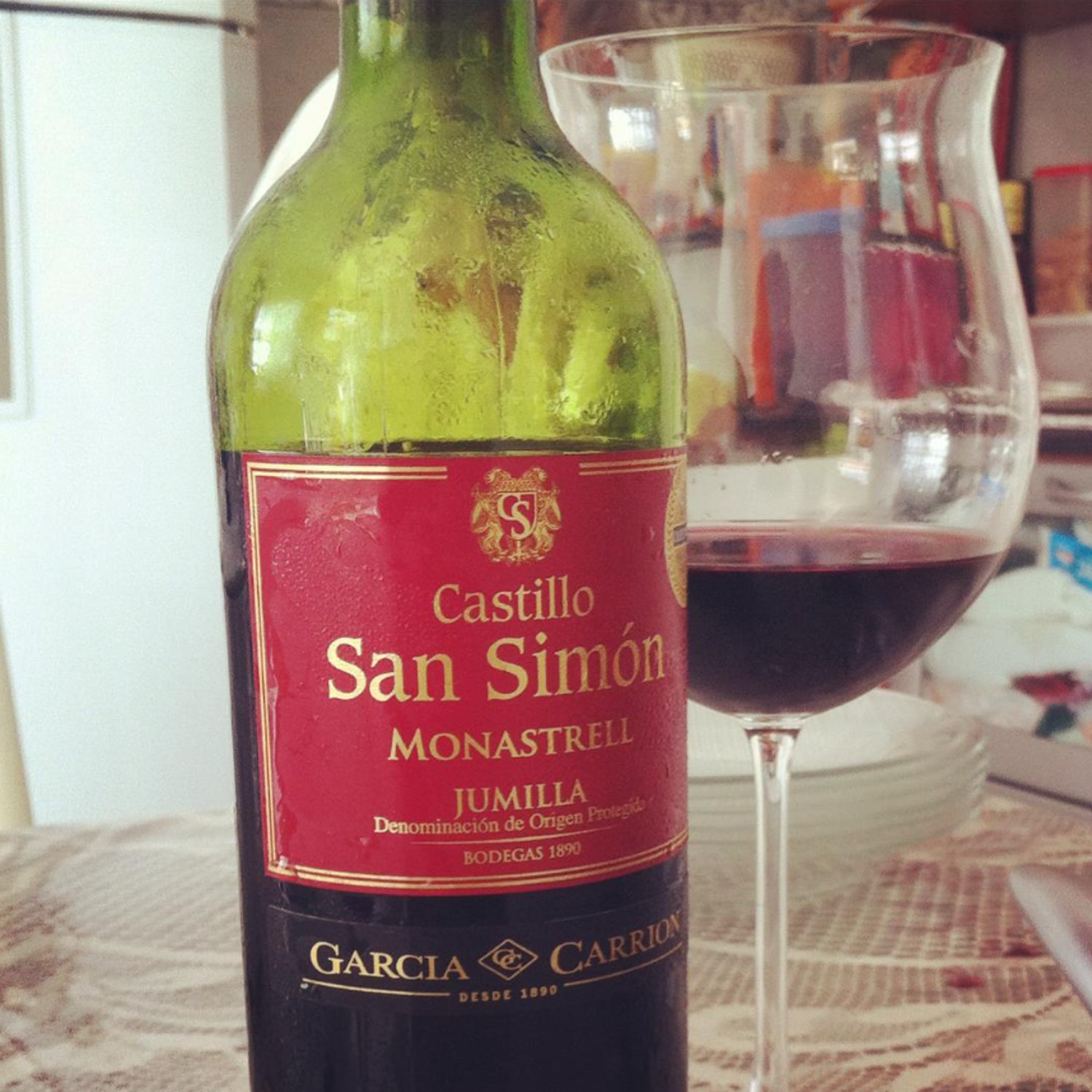 Vinho Espanhol Castillo de San Simon Monastrel 750ml foto 3