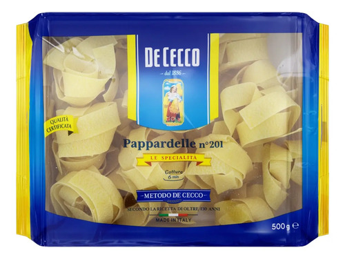 Macarrão Pappardelle DE CECCO 500g (Italia) foto 2