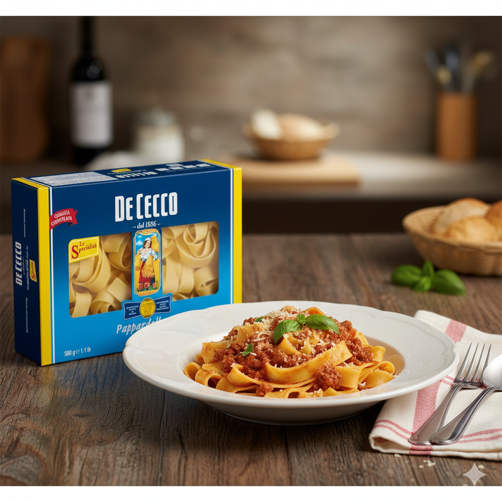 Macarrão Pappardelle DE CECCO 500g (Italia) foto 5