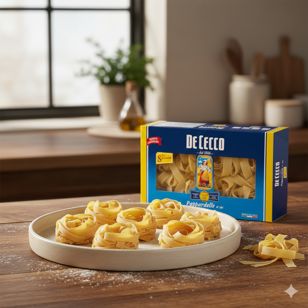 Macarrão Pappardelle DE CECCO 500g (Italia) foto 8