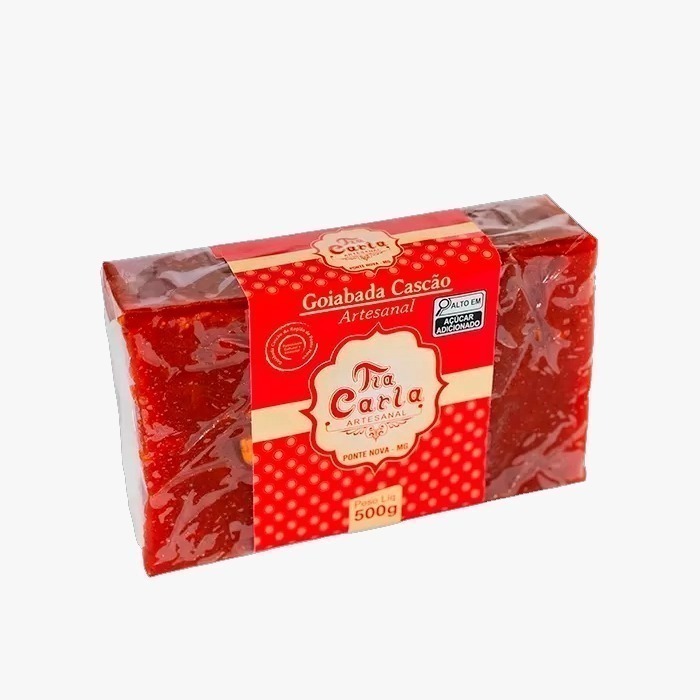 Goiabada Cascão Barra Tradicional TIA CARLA 500g foto 12