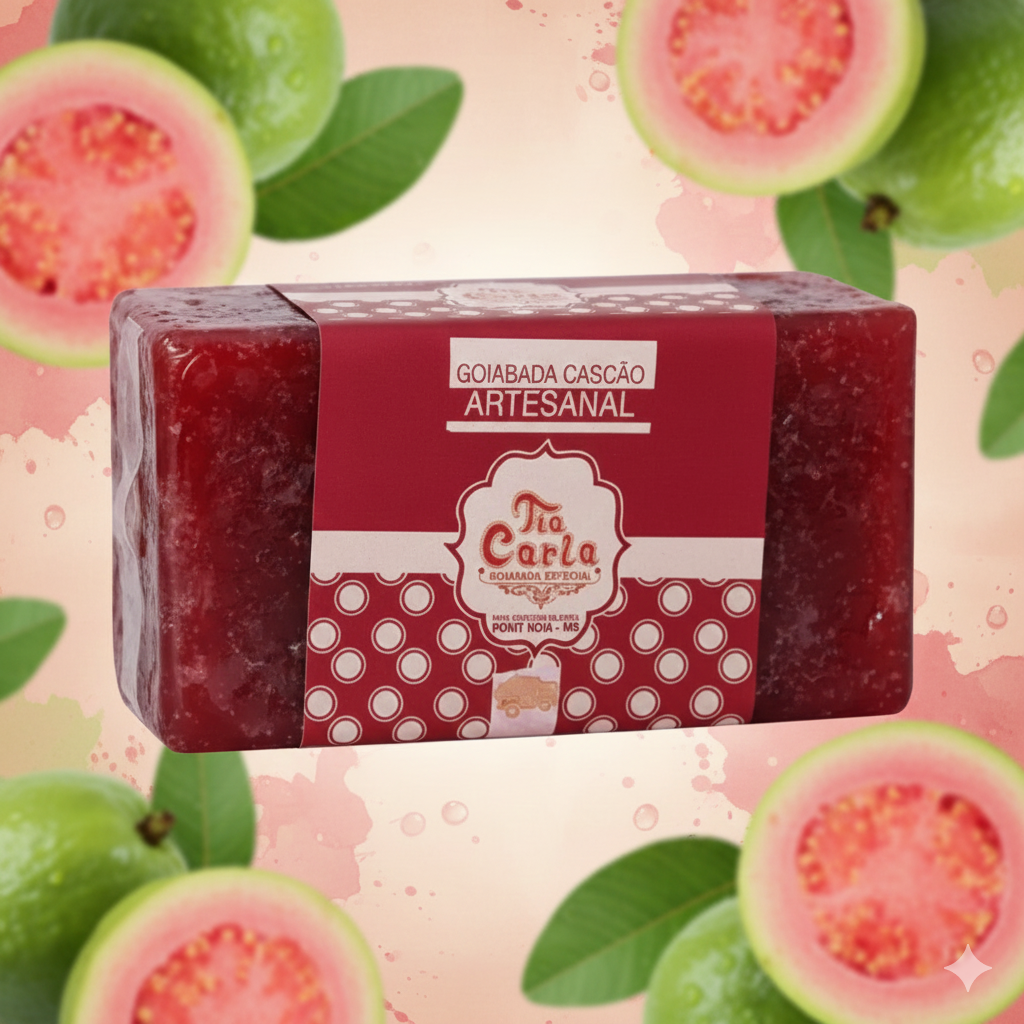 Goiabada Cascão Barra Tradicional TIA CARLA 500g foto 6