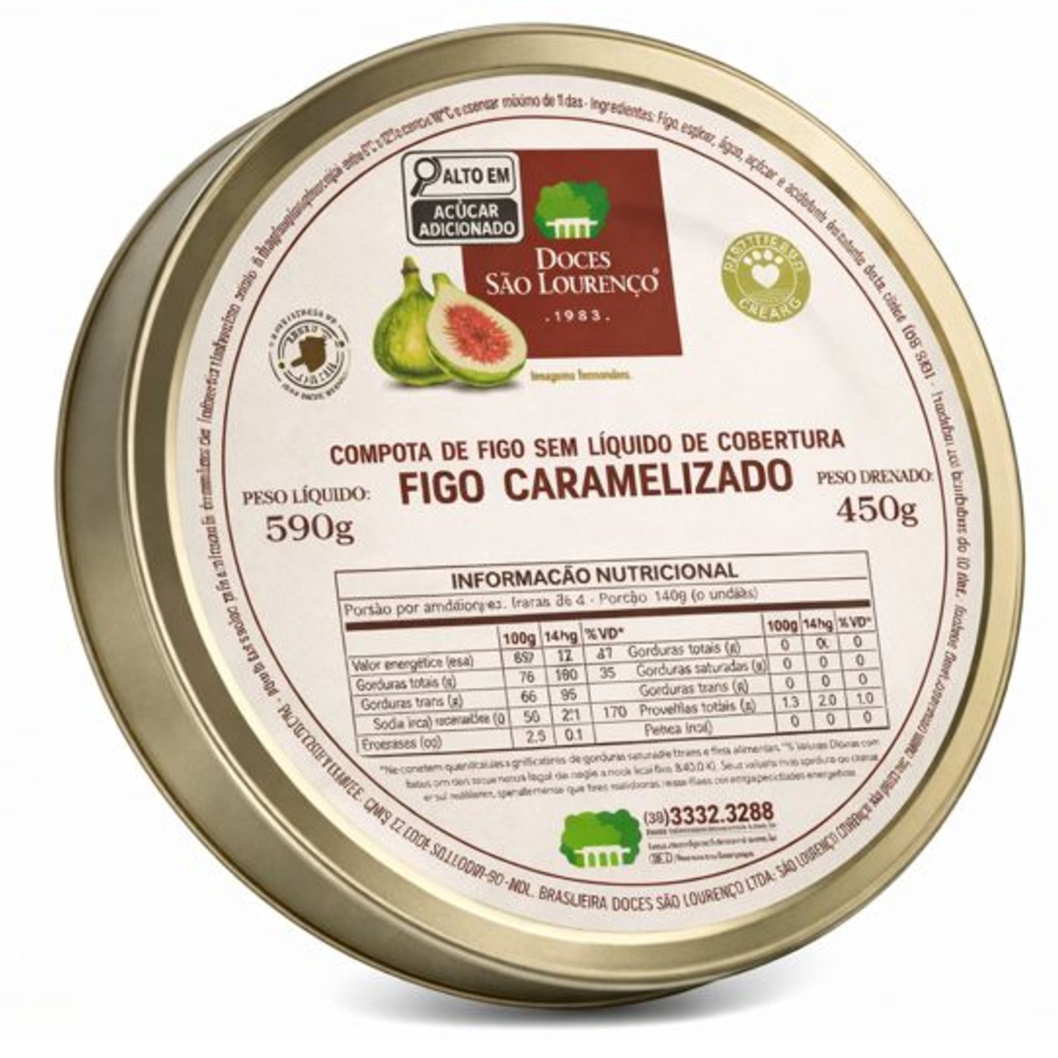 Figo Caramelizado Ramy São Lourenço 590g foto 5
