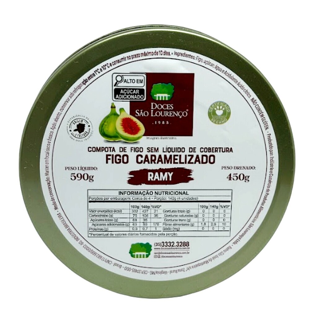 Figo Caramelizado Ramy São Lourenço 590g foto 7