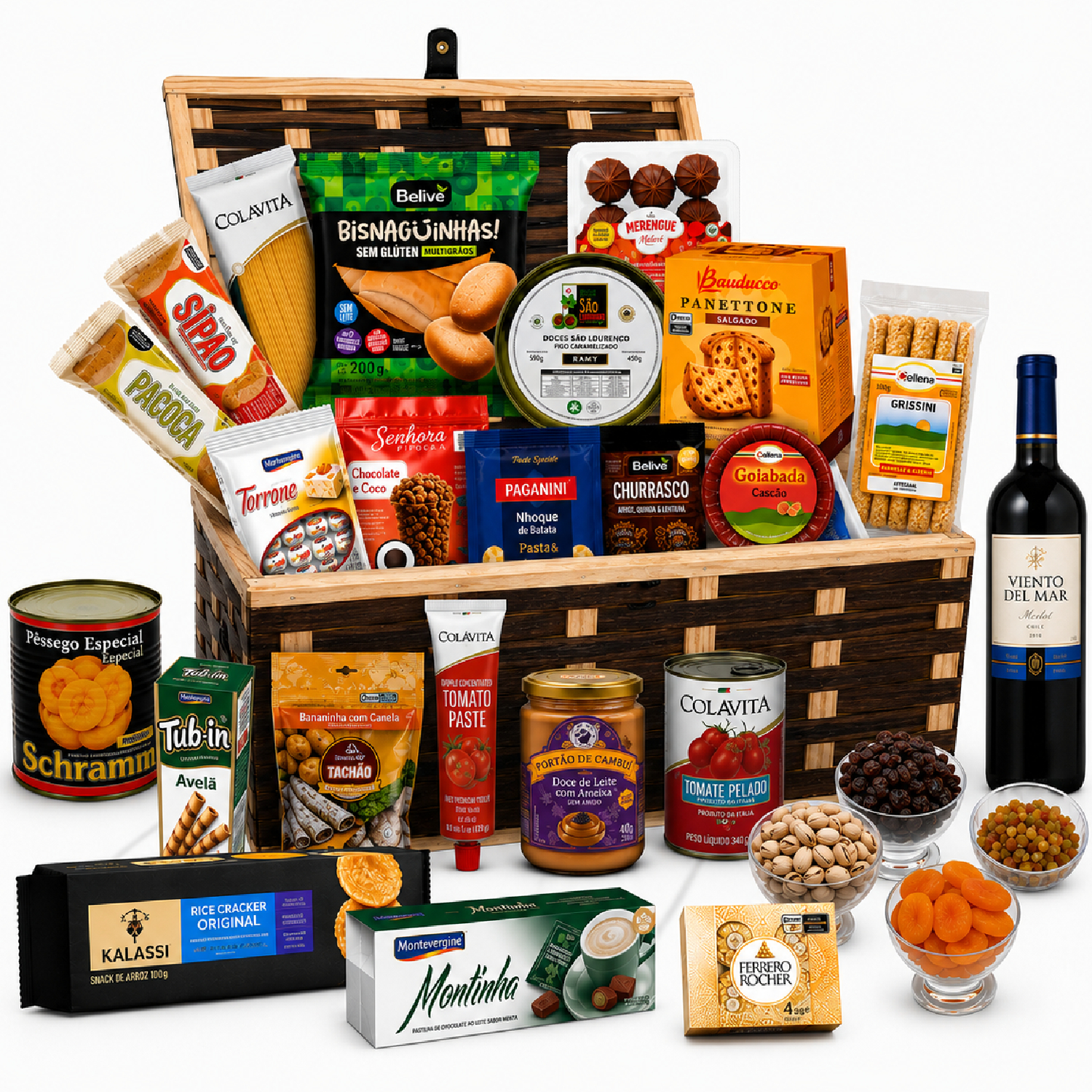 Cesta De Natal Especial WINDSOR com 27 Itens Natal 2026