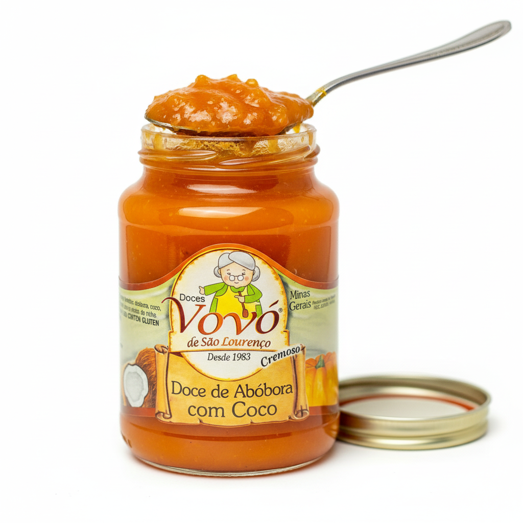 Abobora C/ Coco VOVÓ DE SÃO LOURENÇO 650g foto 3