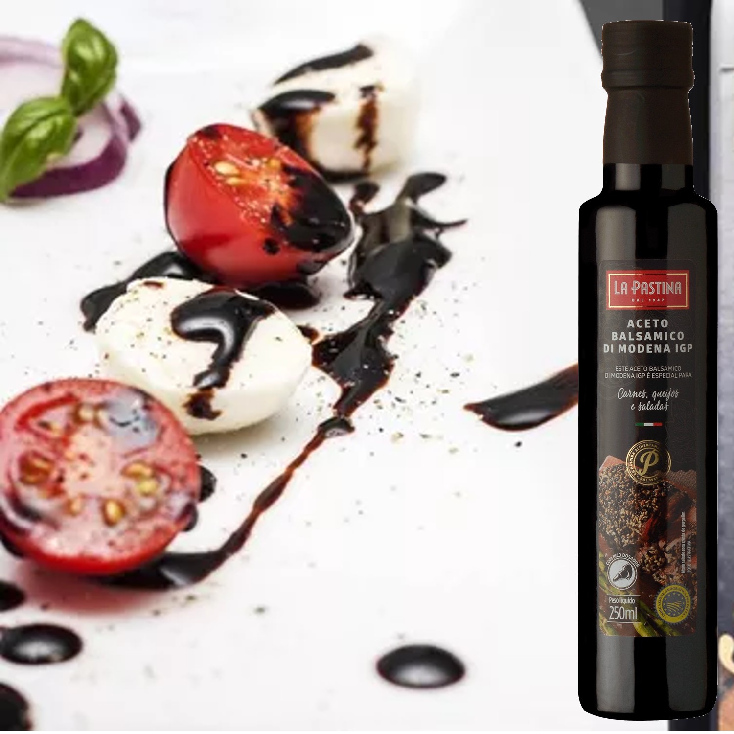 Vinagre Balsâmico Italiano LA PASTINA 250ml foto 6