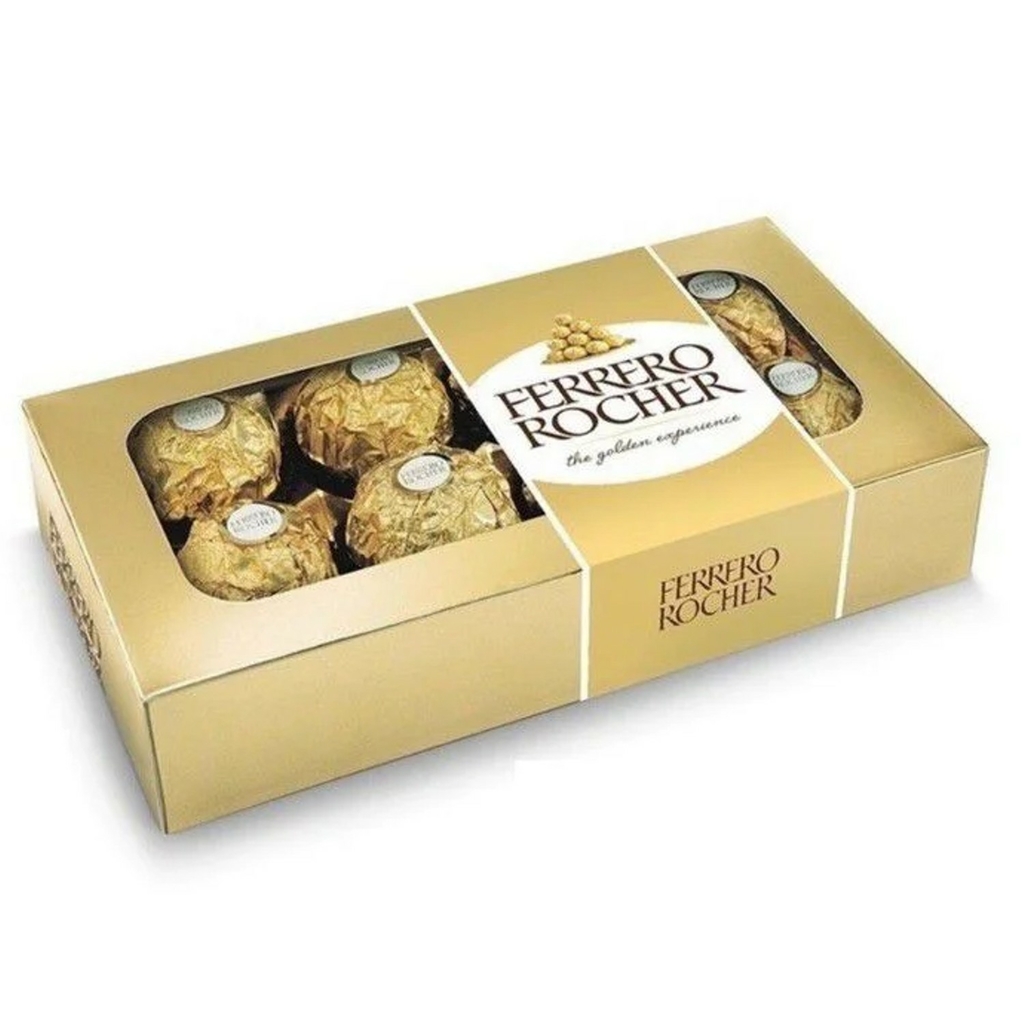 Bombom FERRERO ROCHER 100g 8 bombons foto 4