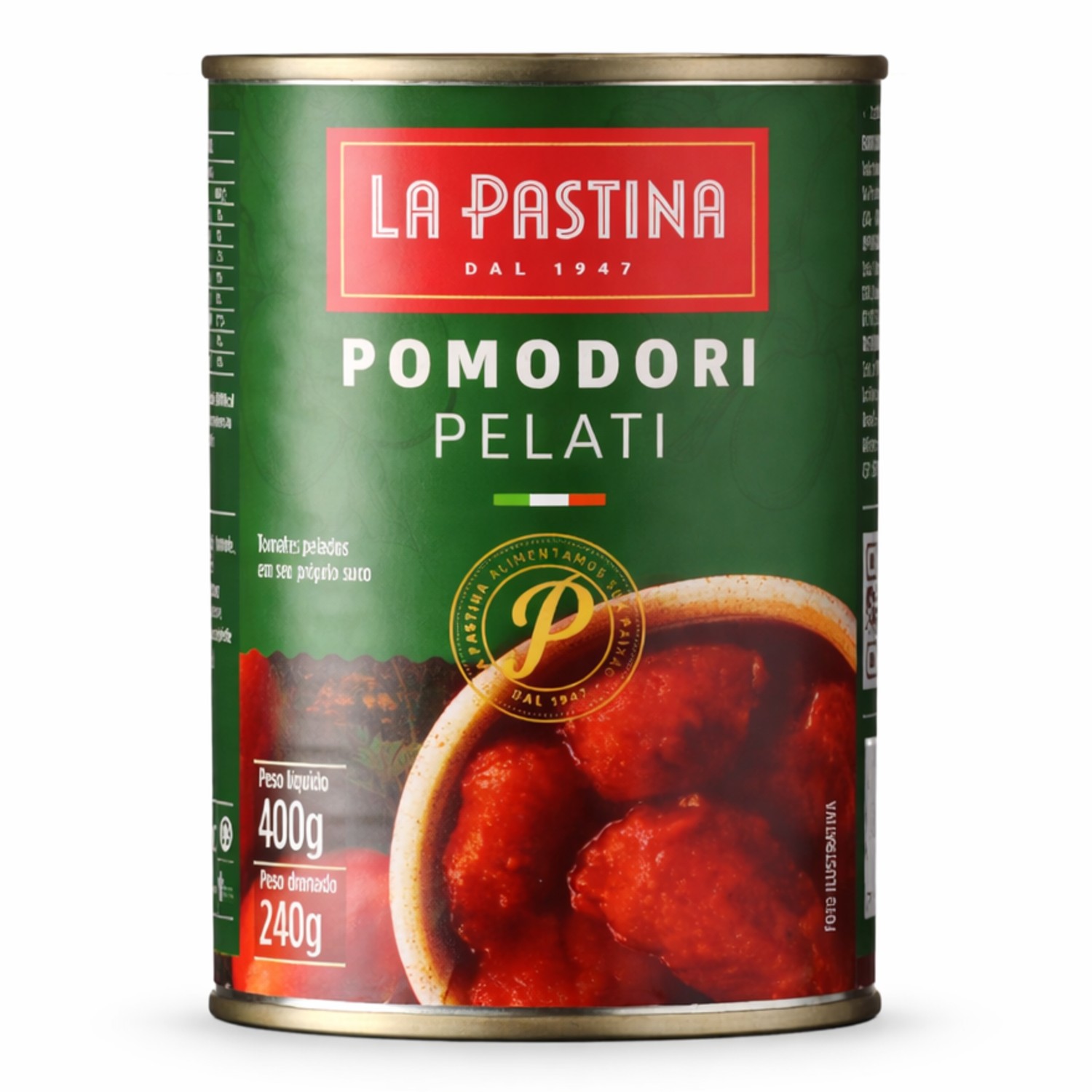Tomates Pelados Italiano LA PASTINA 400g