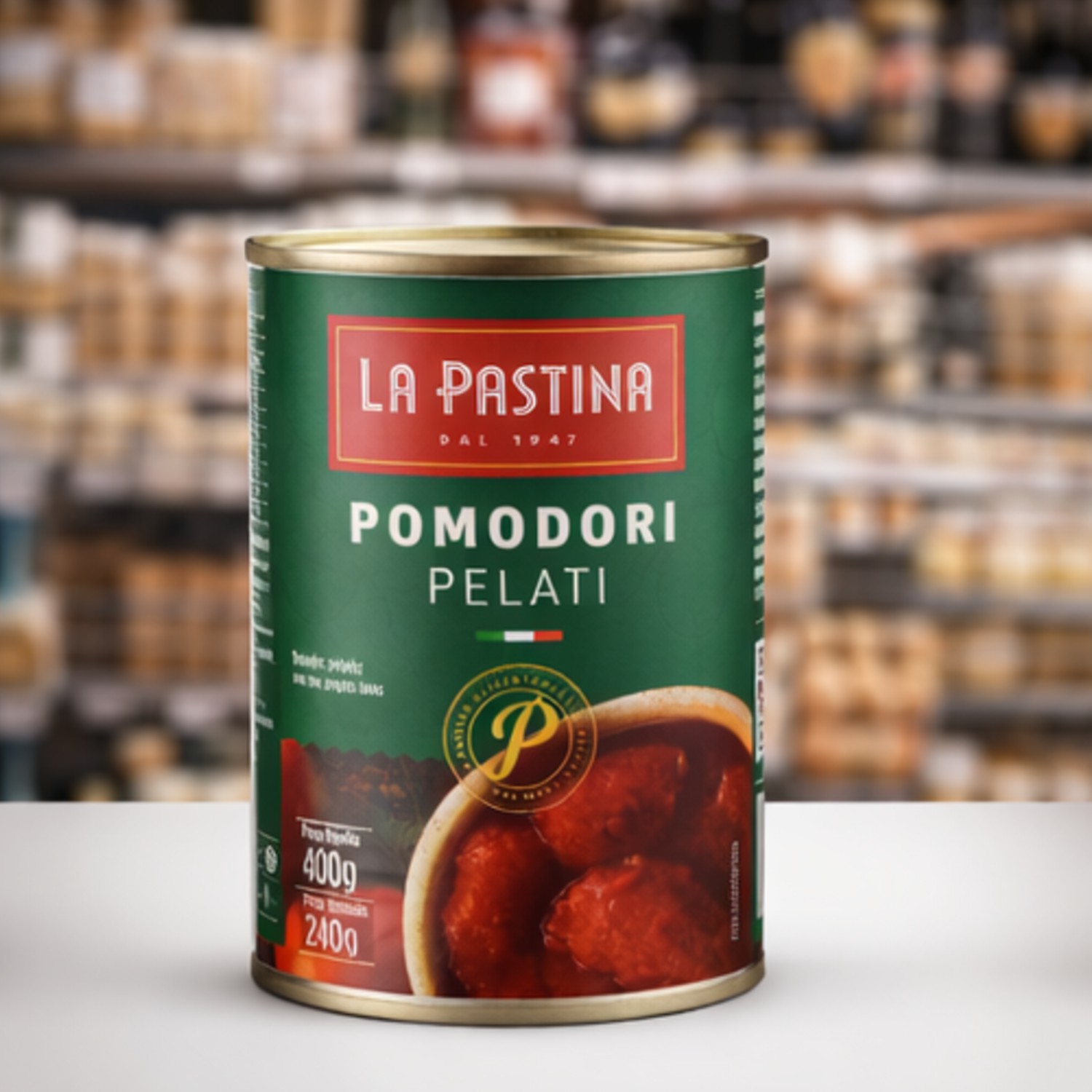 Tomates Pelados Italiano LA PASTINA 400g foto 3