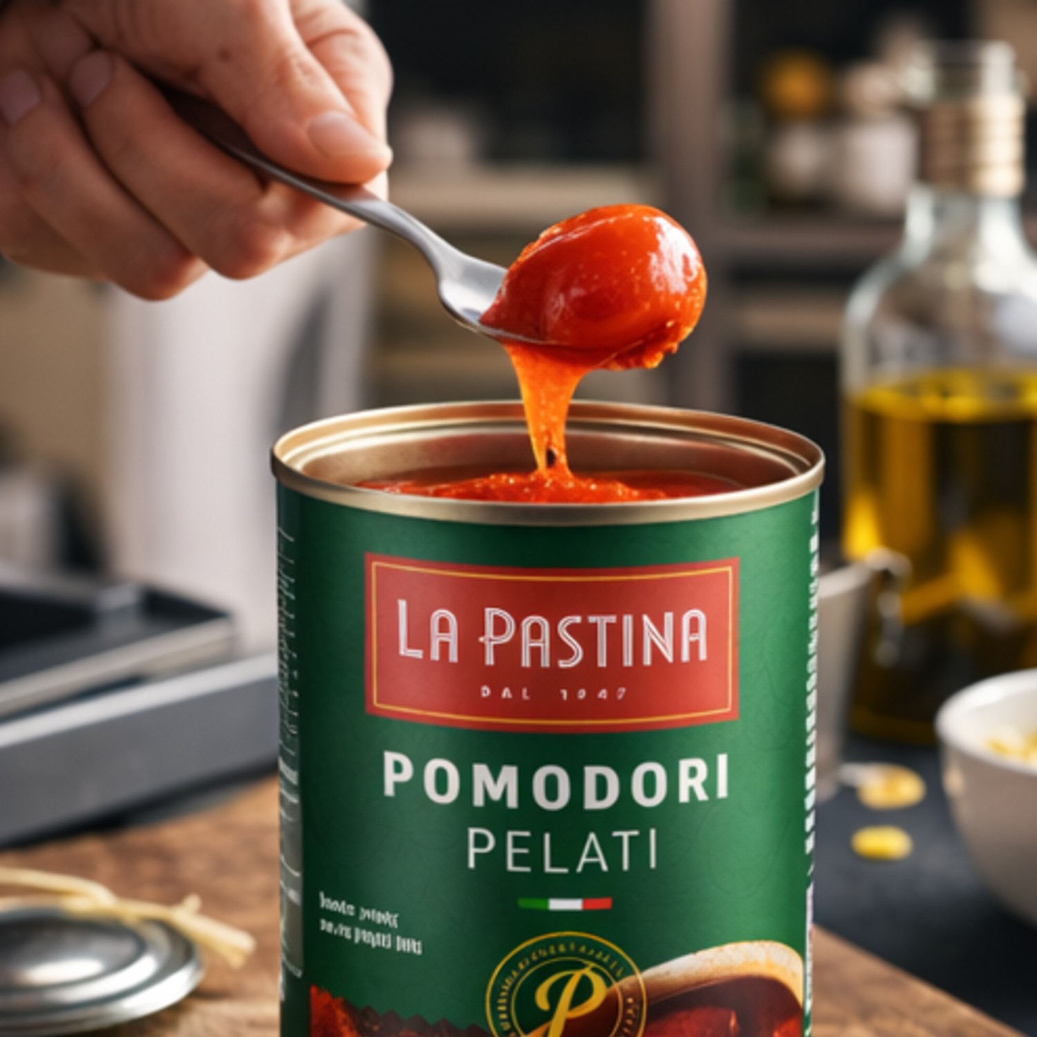 Tomates Pelados Italiano LA PASTINA 400g foto 6