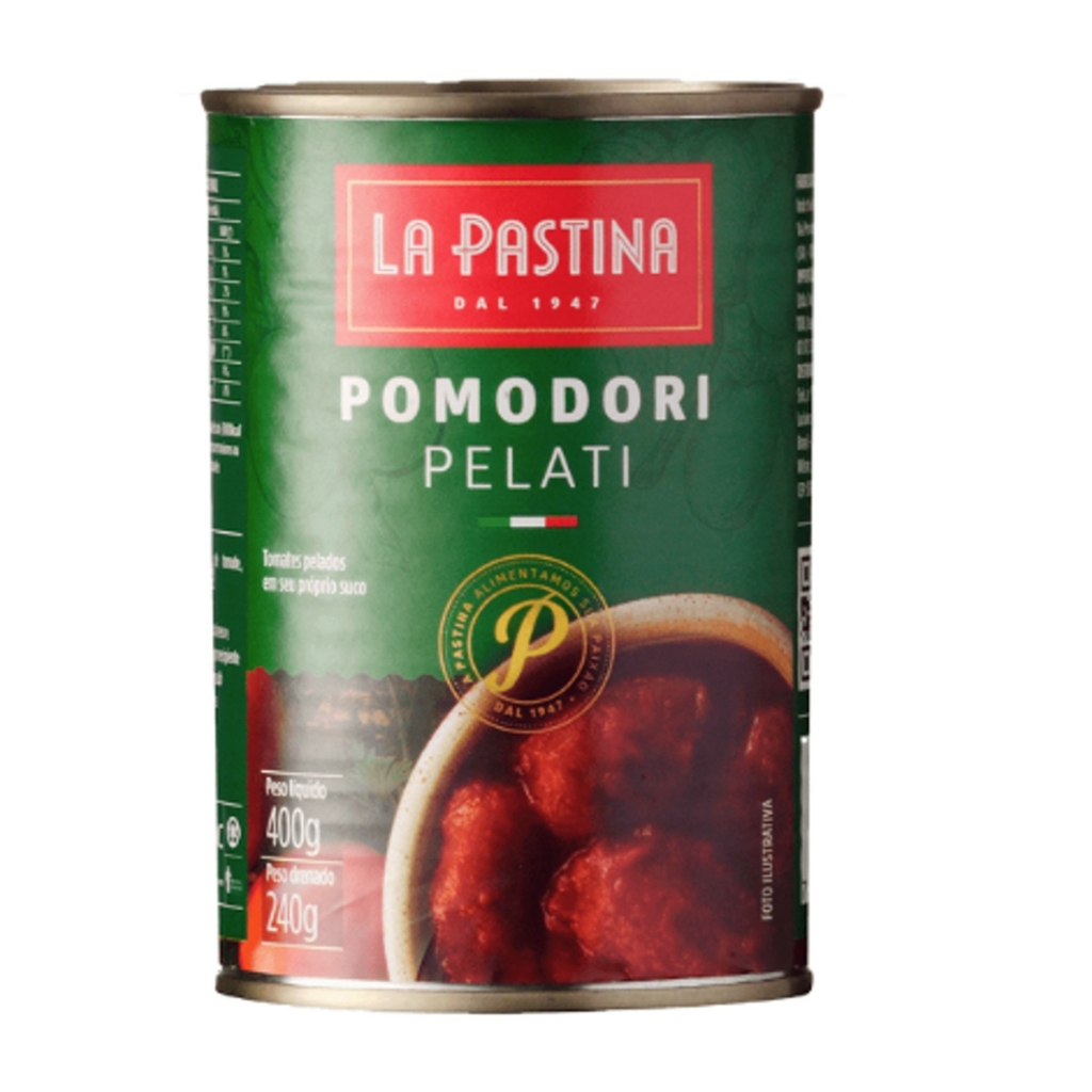 Tomates Pelados Italiano LA PASTINA 400g foto 9