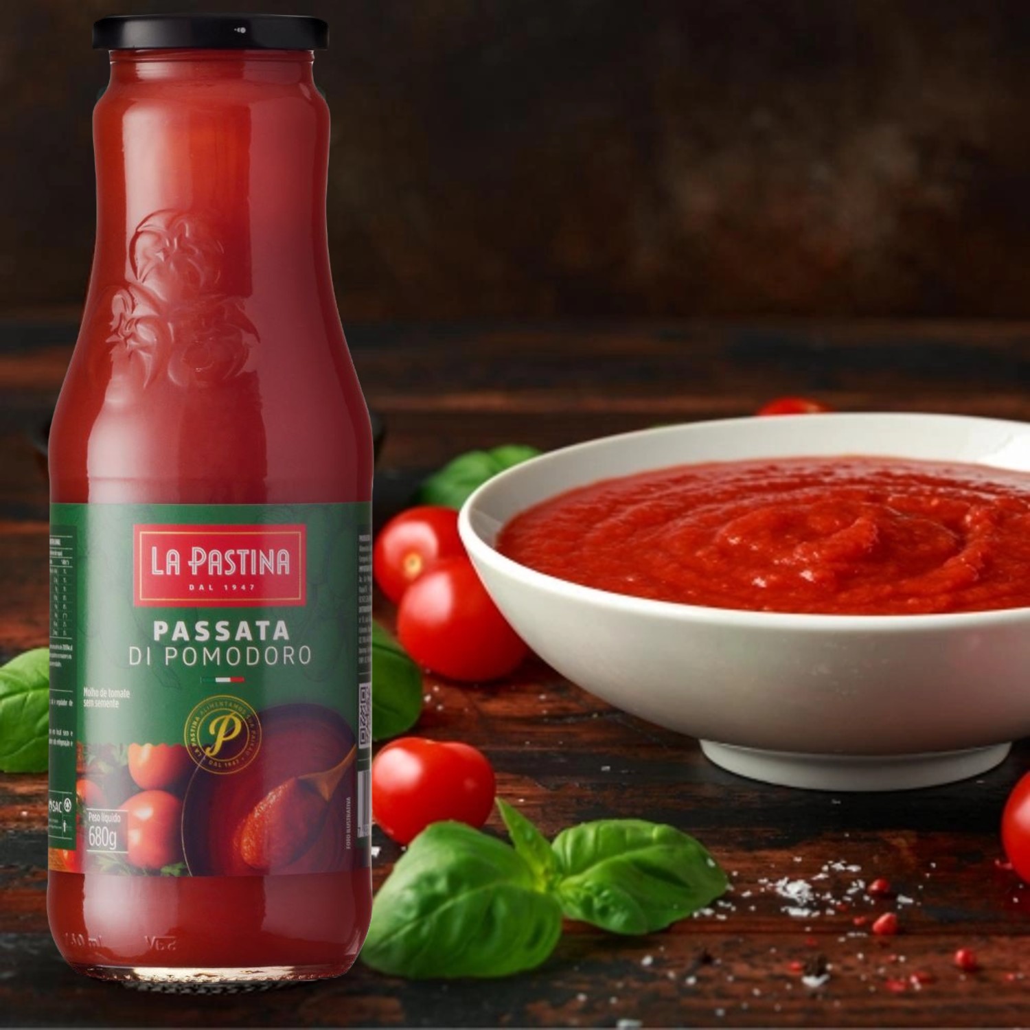 Passata di Pomodoro Italiana LA PASTINA 680g foto 3