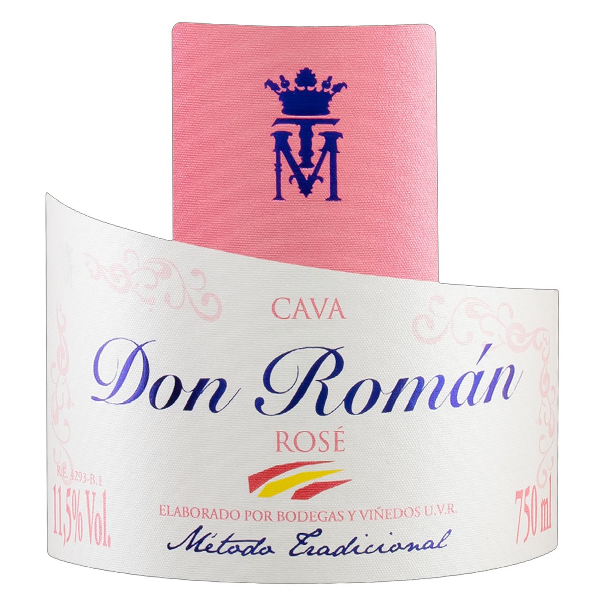 Cava Espanhola DON ROMAN Brut Rose 750ml foto 3