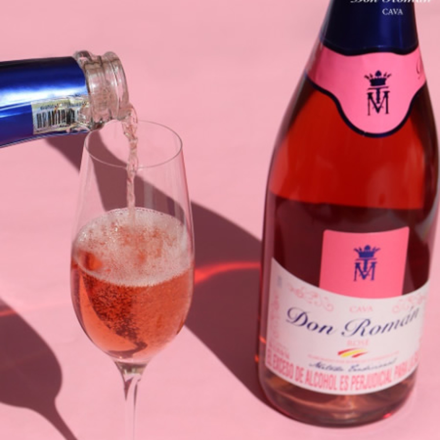 Cava Espanhola DON ROMAN Brut Rose 750ml foto 4