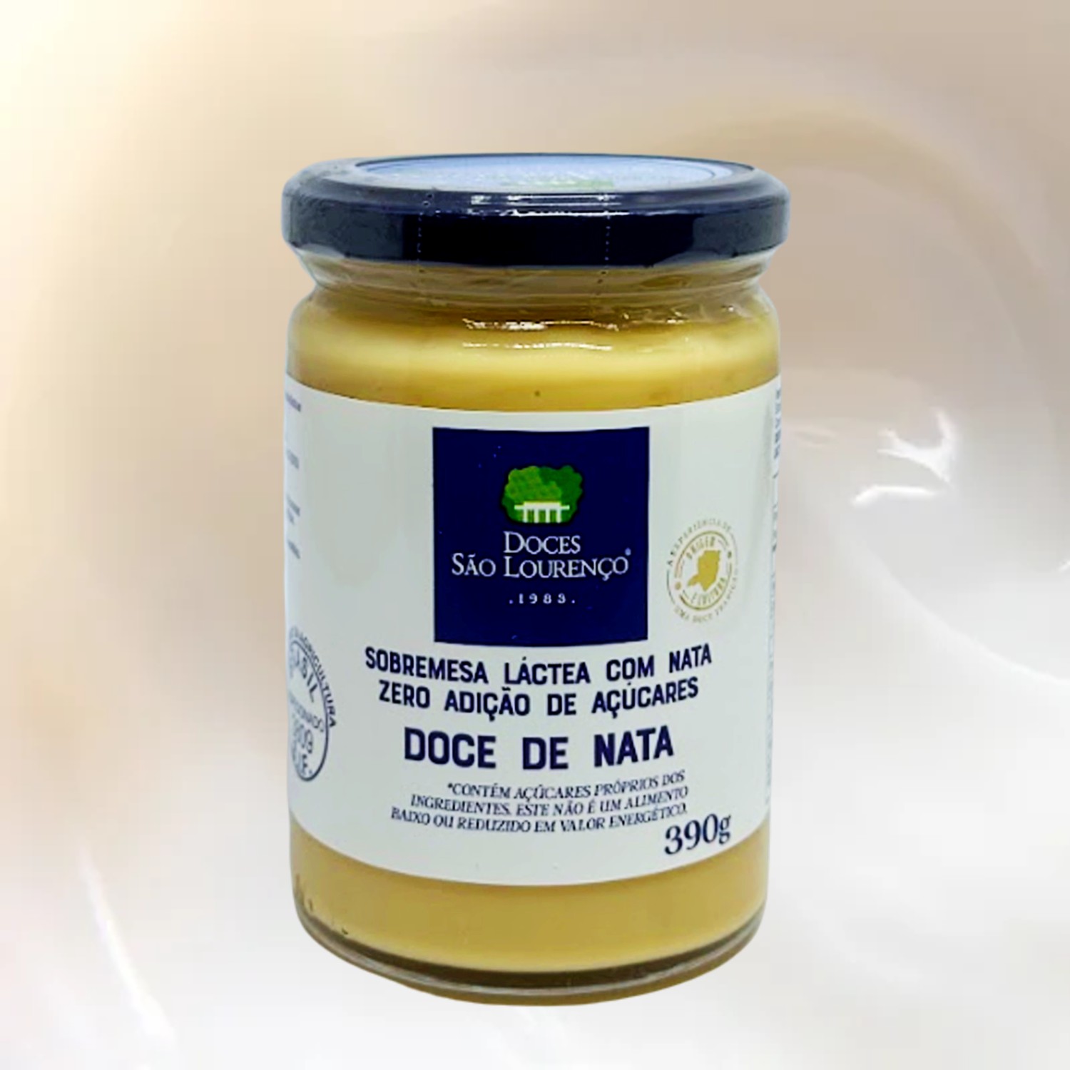 Doce de Nata Zero adição de Açucar SAO LOURENCO 390g foto 3