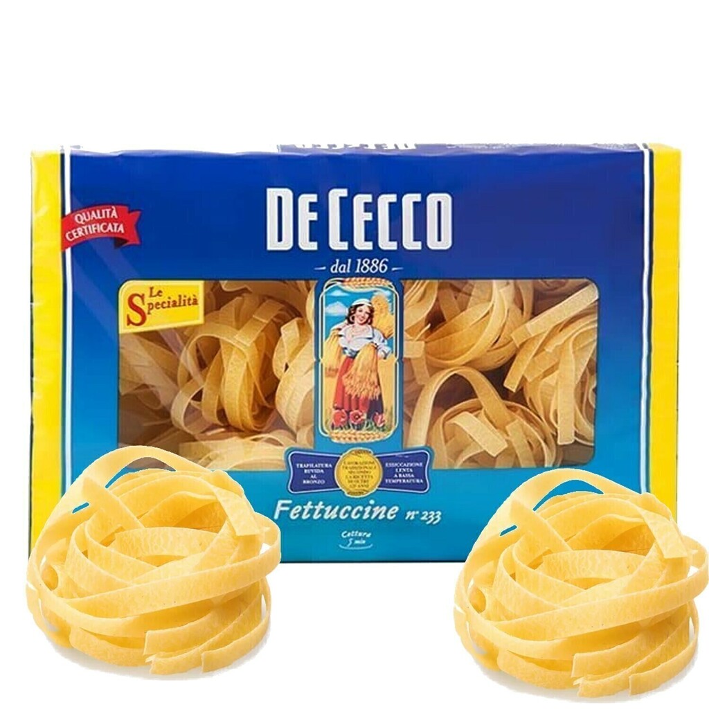 Macarrão DE CECCO Fettuccine Nidi di Sêmola 500g foto 3