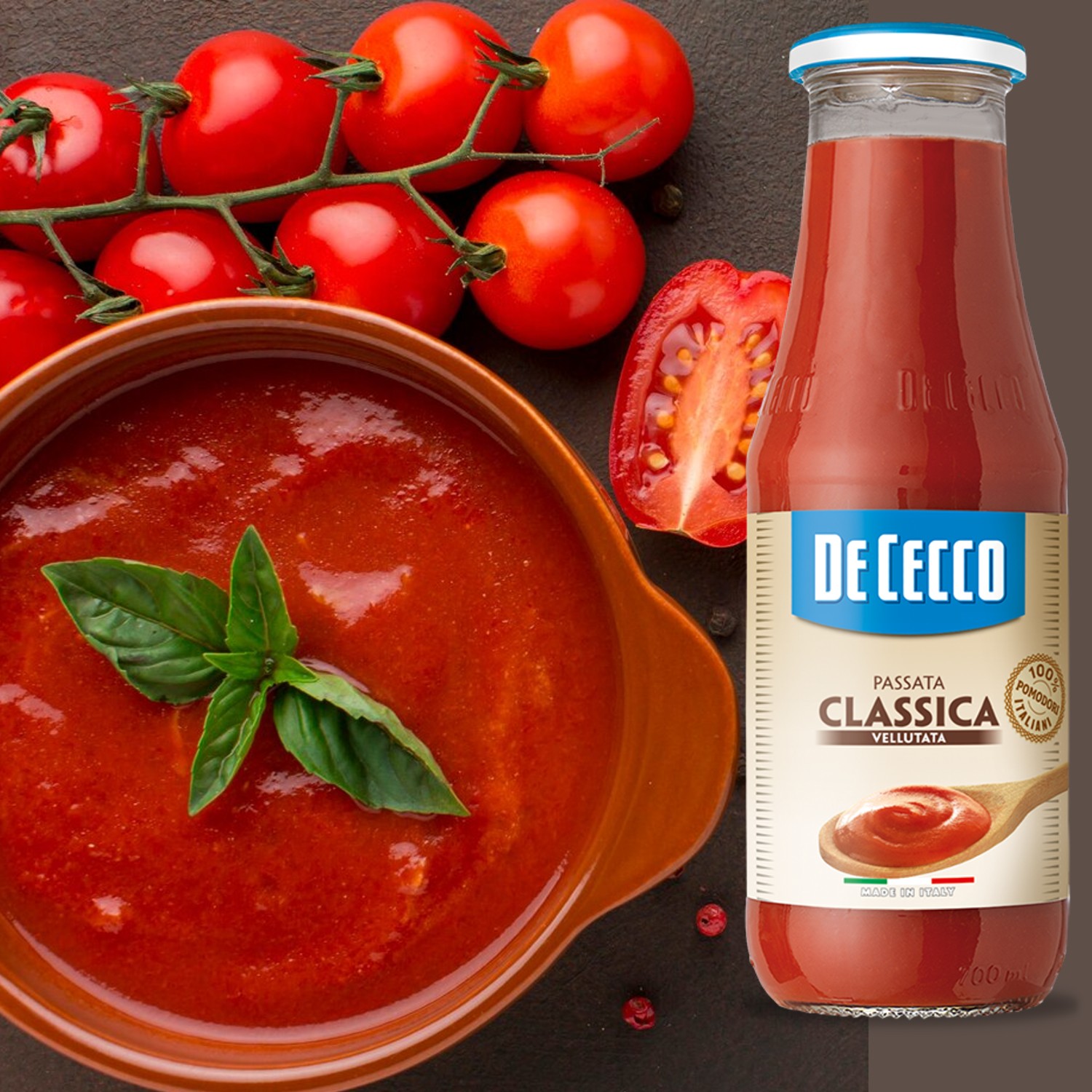 Passata di Pomodoro Italiana DE CECCO 700g foto 4