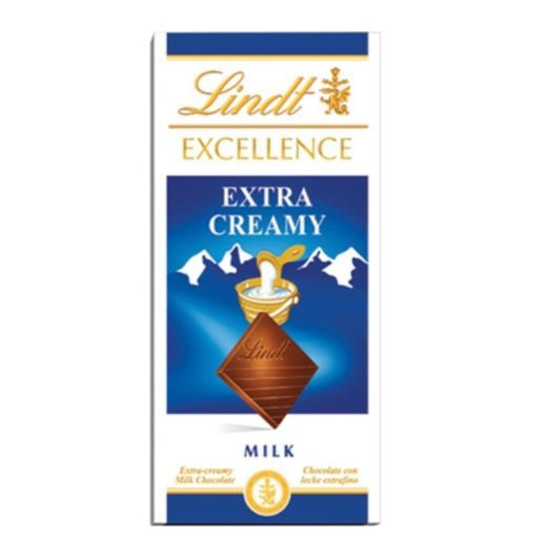 Chocolate Suiço LINDT Excellence ao Leite 100g