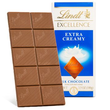 Chocolate Suiço LINDT Excellence ao Leite 100g foto 6