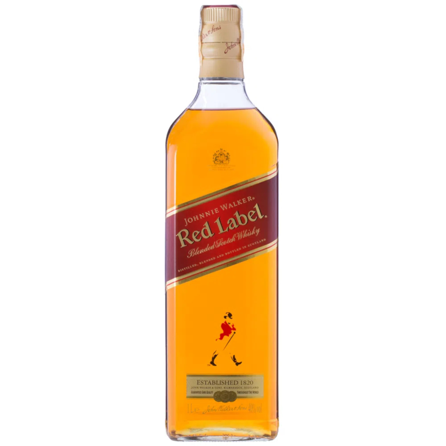 Whisky JOHNNIE WALKER Red Label 1 Litro foto 2