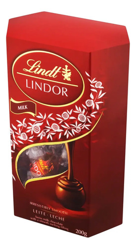 Bombom Suiço Lindor ao Leite Lindt 200g (Trufa) foto 2