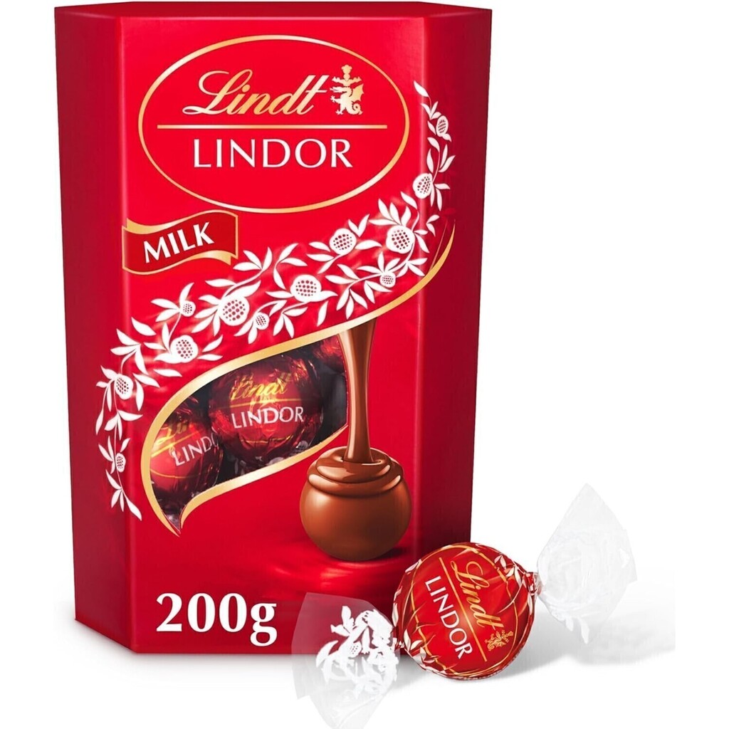 Bombom Suiço Lindor ao Leite Lindt 200g (Trufa) foto 12