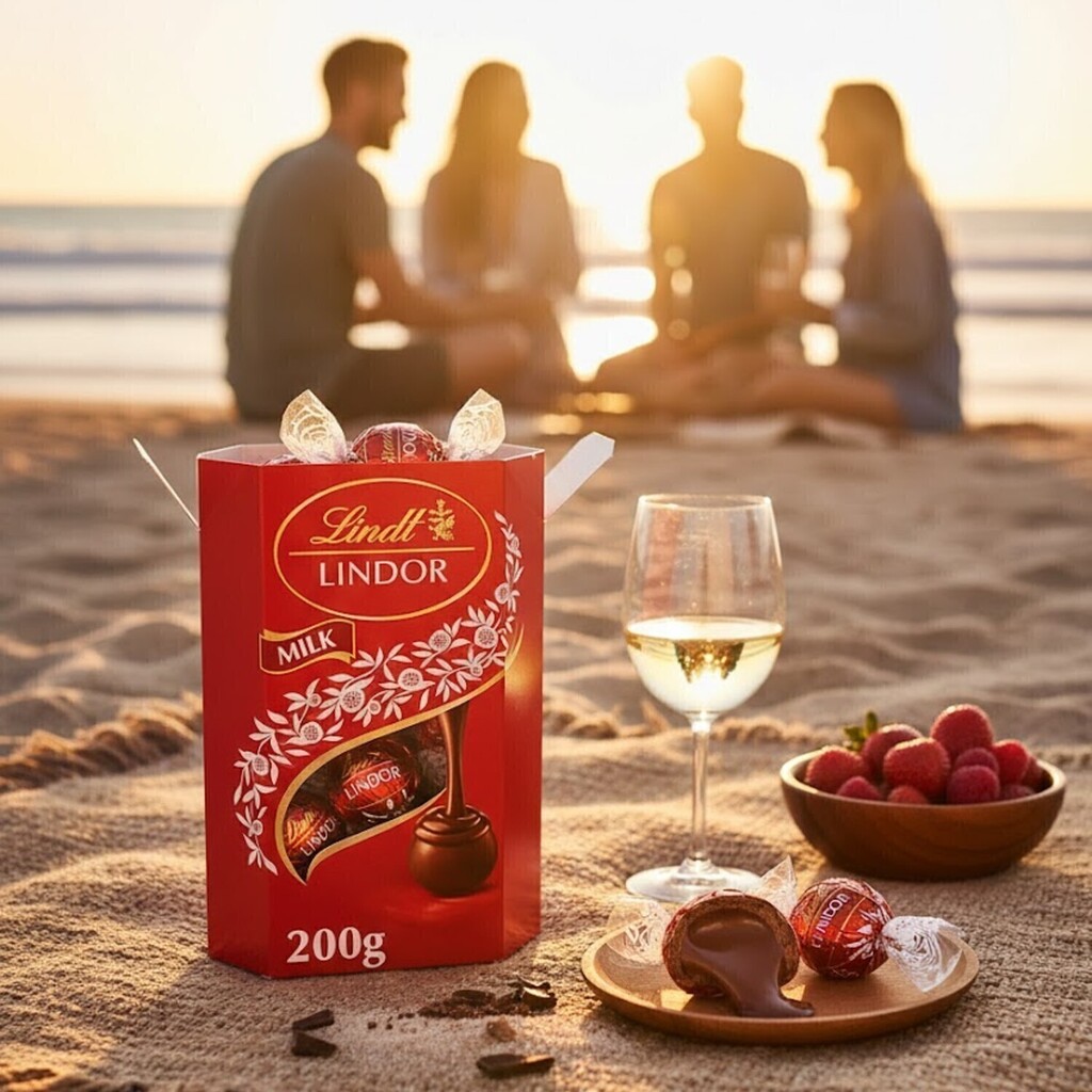 Bombom Suiço Lindor ao Leite Lindt 200g (Trufa) foto 16