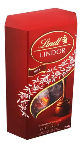 Bombom Suiço Lindor ao Leite Lindt 200g (Trufa) foto 9