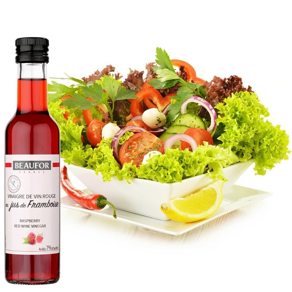 Vinagre de Vinho Sabor Framboesa BEAUFOR 250ml foto 8