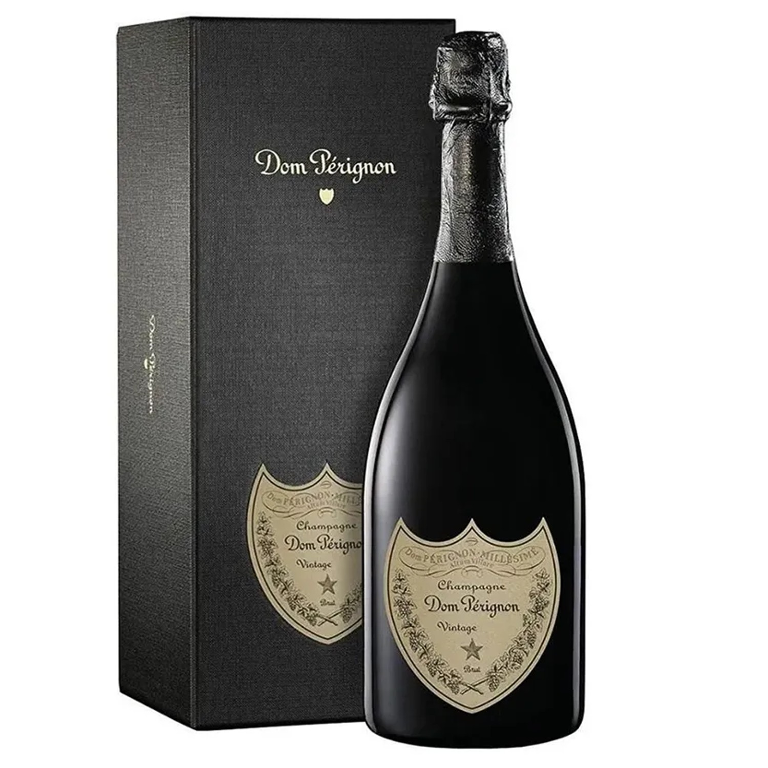 Champagne DOM PERIGNON Vintage 750ml (com Cartucho)