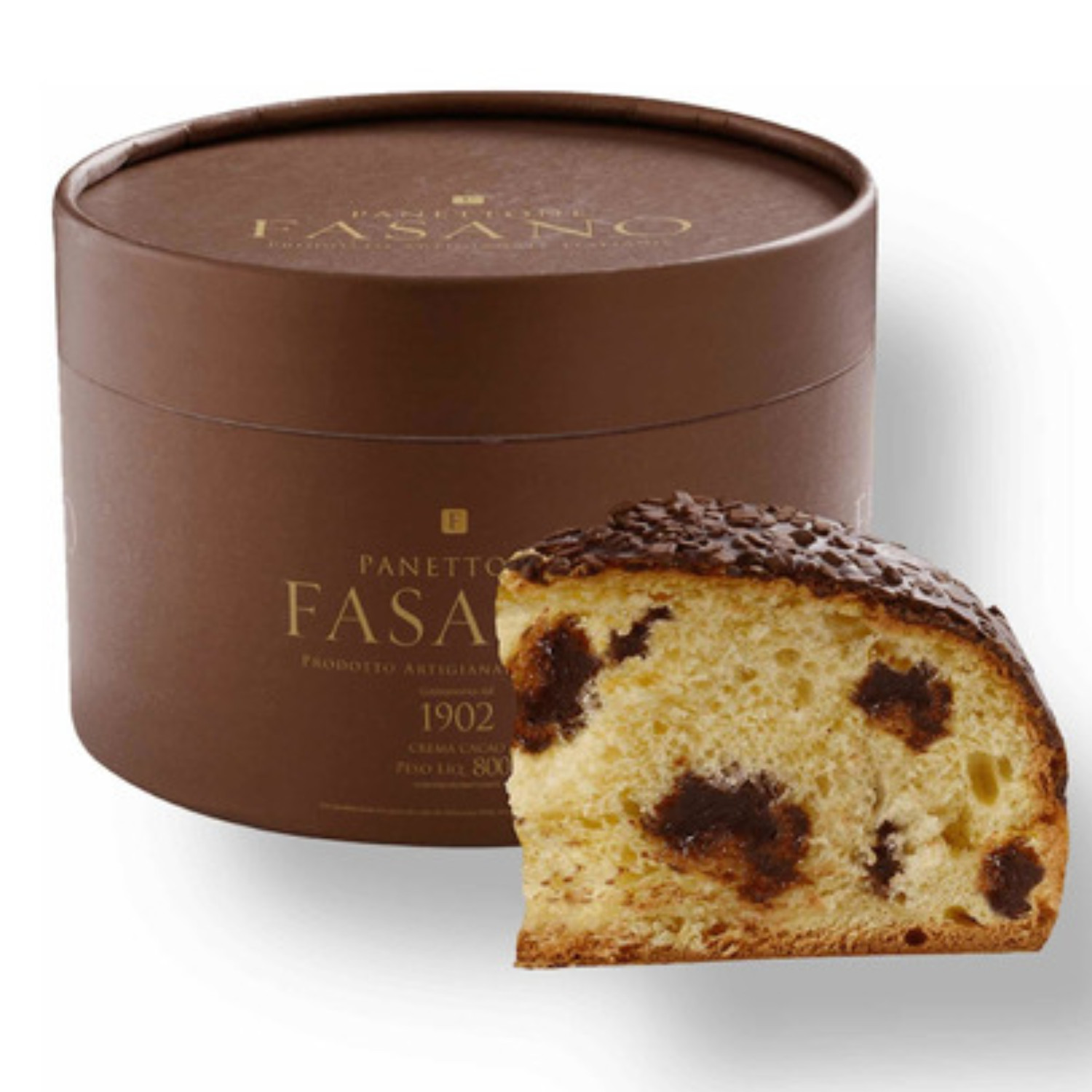 Panettone FASANO Crema Cacao Italiano 800g foto 2