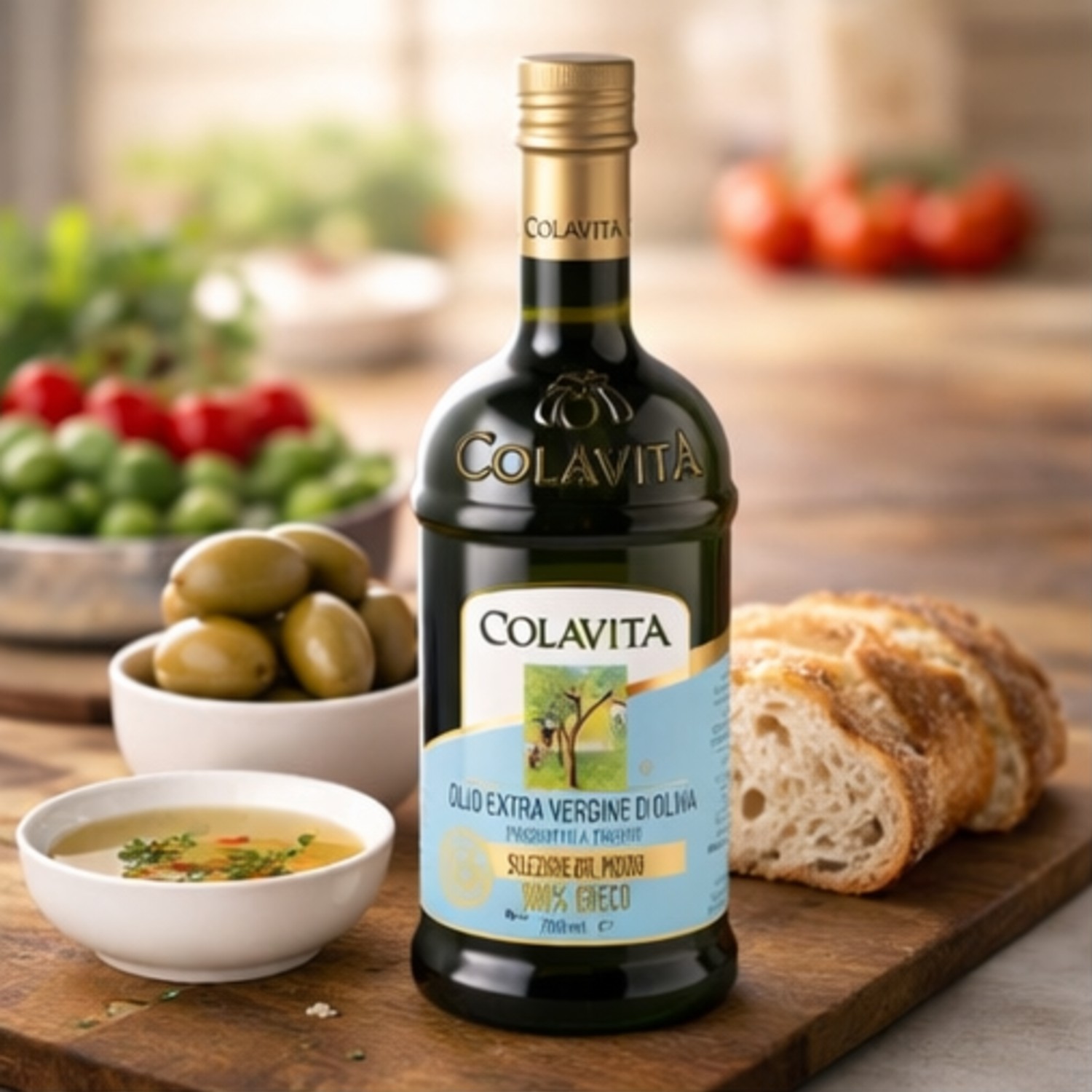 Azeite Extra Virgem de Oliva Grécia COLAVITA 500ml foto 5