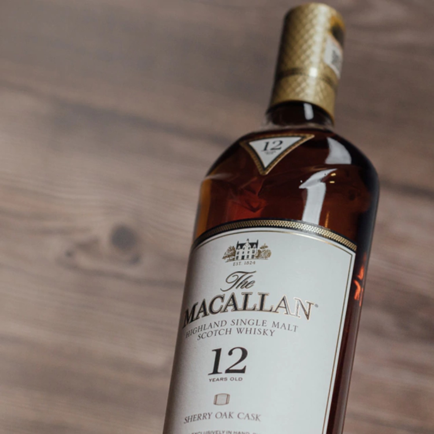 Whisky MACALLAN Sherry Oak 12 anos Single Malt 700ml foto 4
