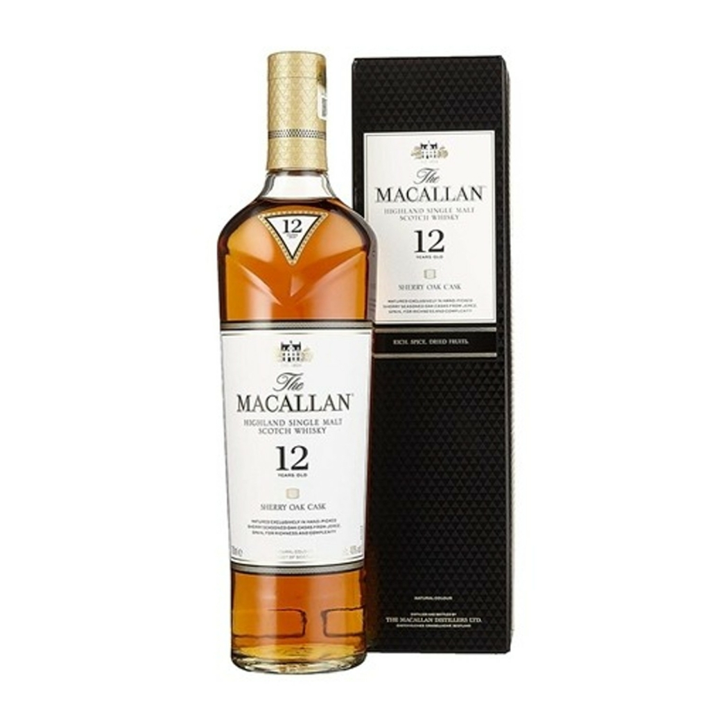 Whisky MACALLAN Sherry Oak 12 anos Single Malt 700ml foto 7