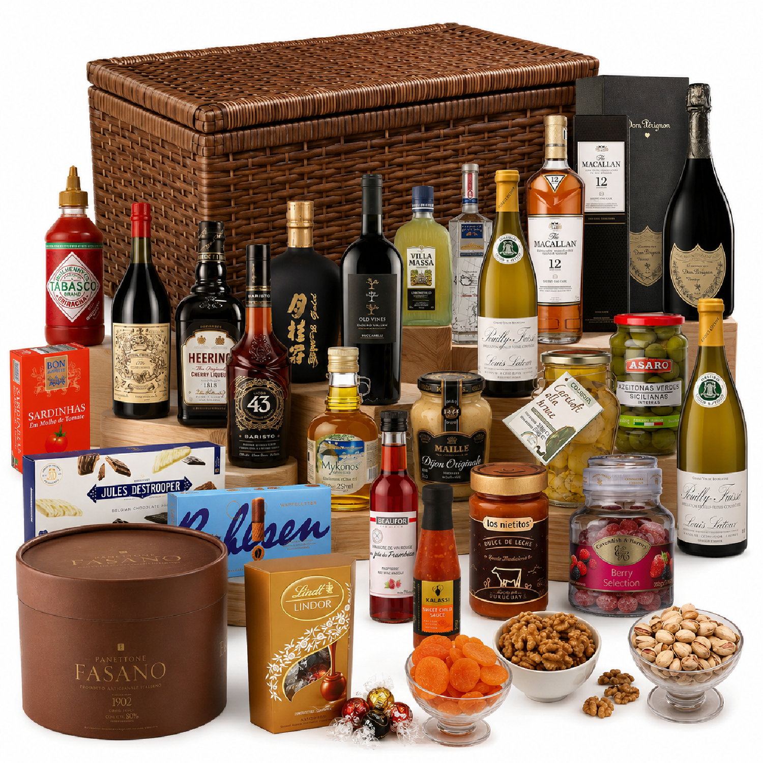 Cesta De Natal Premium Dortmund 28 Itens - Natal 2026