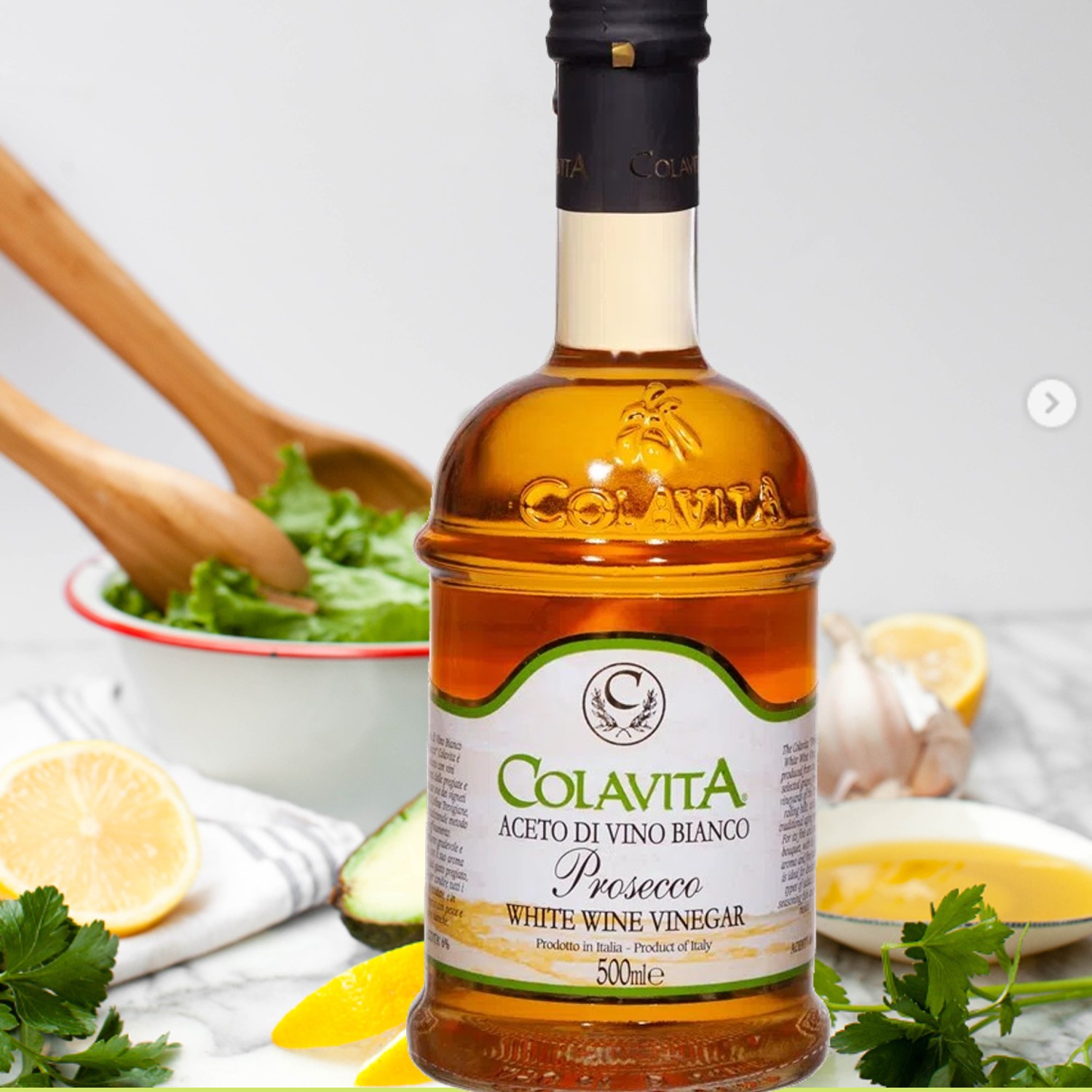 Vinagre De Vinho Prosecco Colavita 500ml foto 6