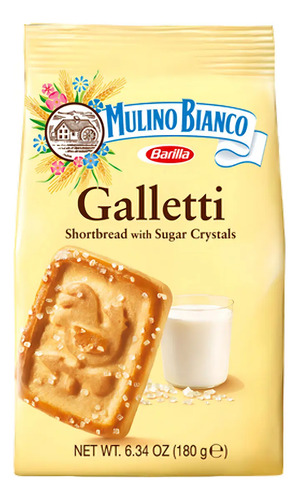 Biscoito Amanteigado Galletti Mulino Bianco 180g