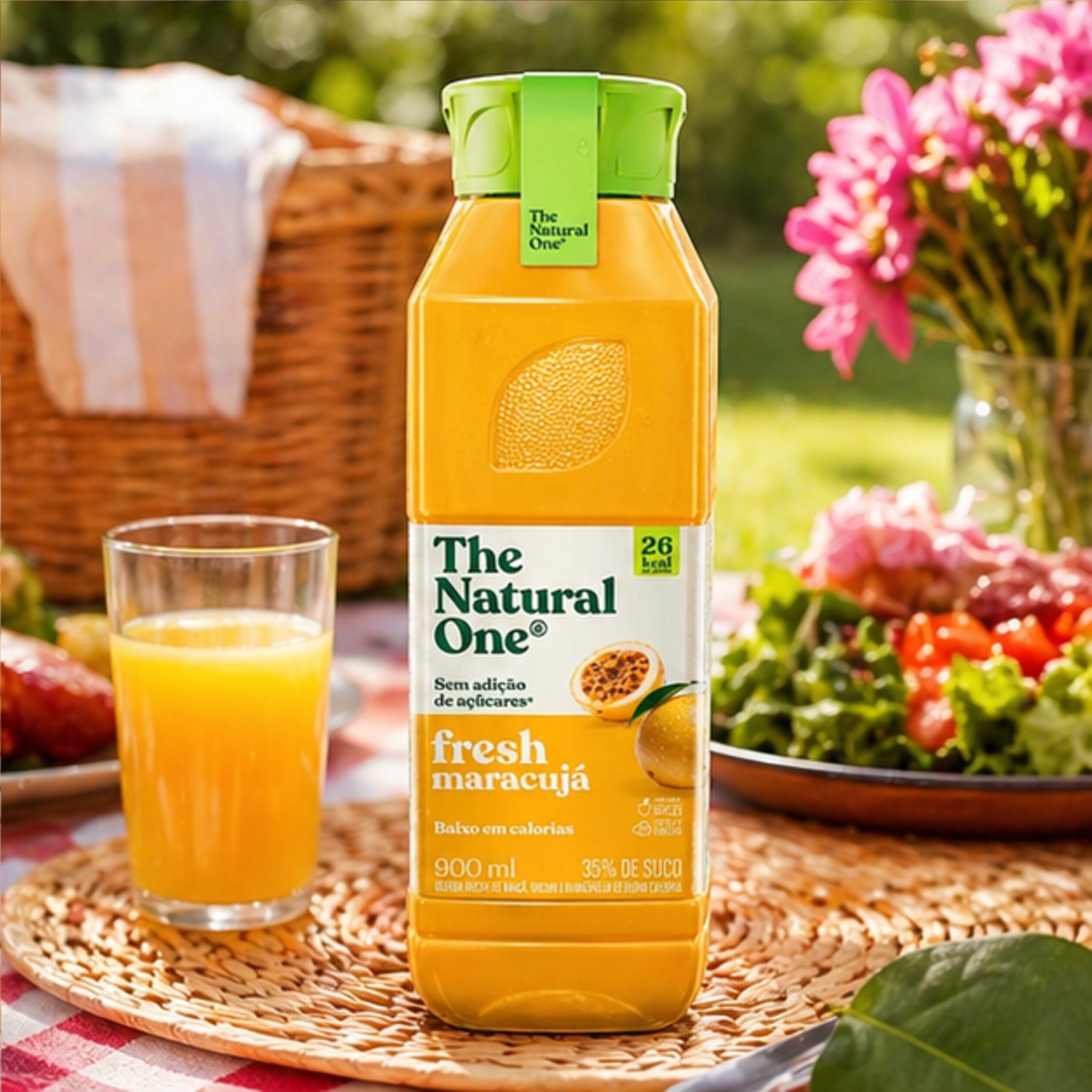Suco Misto NATURAL ONE Fresh Maracujá 900ml foto 4