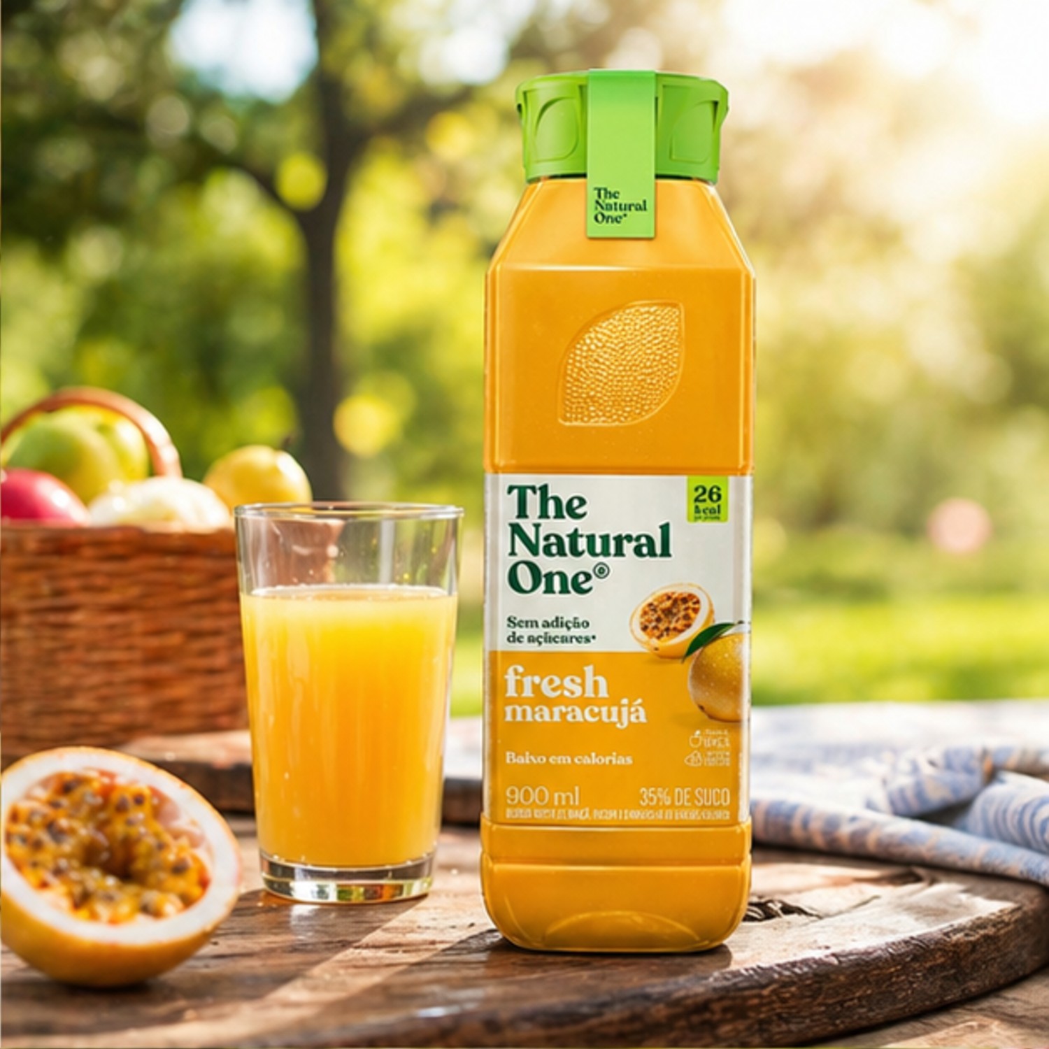Suco Misto NATURAL ONE Fresh Maracujá 900ml foto 5