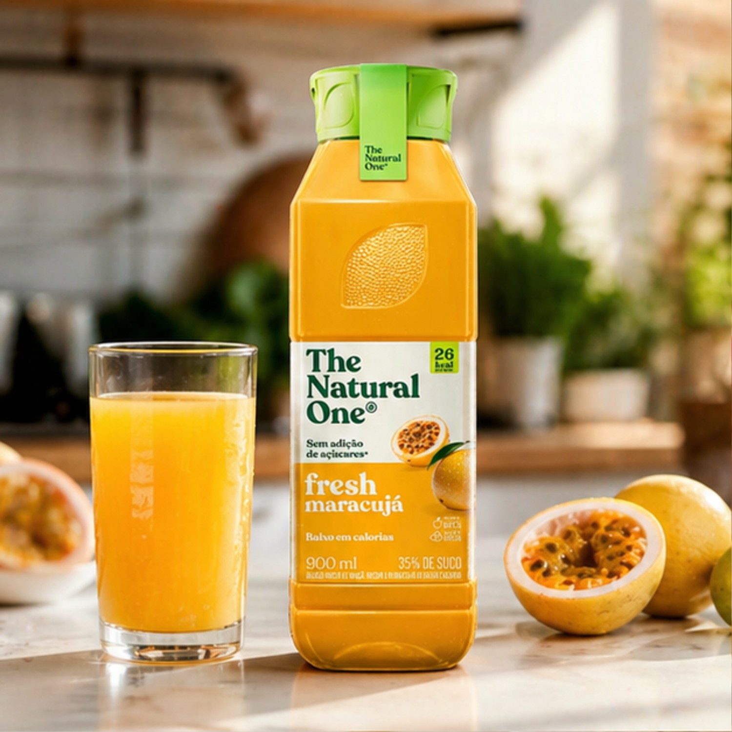 Suco Misto NATURAL ONE Fresh Maracujá 900ml foto 6