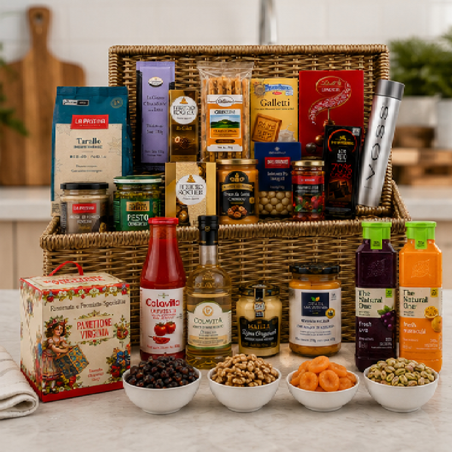 Cesta De Natal Sem Álcool Premium AÇORES 29 Itens 2026 foto 3