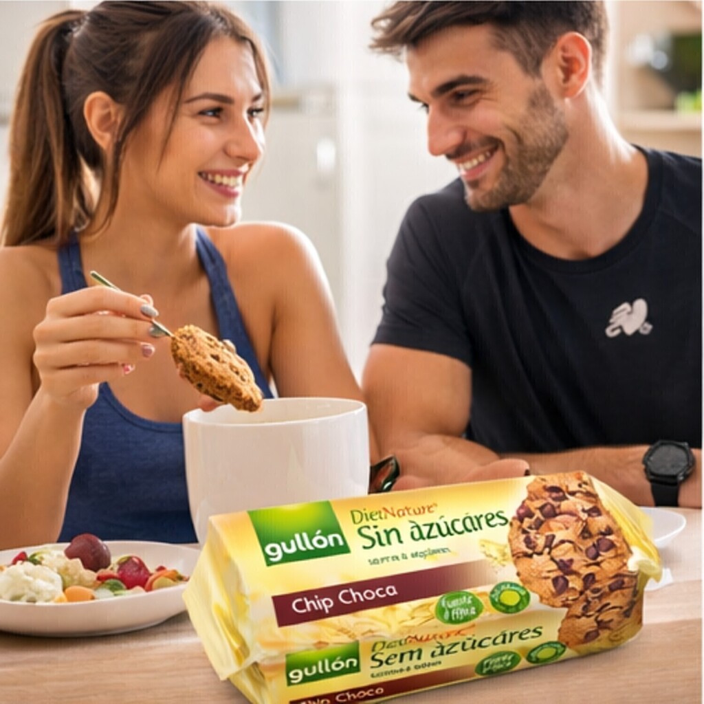Biscoito GULLON Zero Açucar Chip Choco 150g - Espanha foto 15