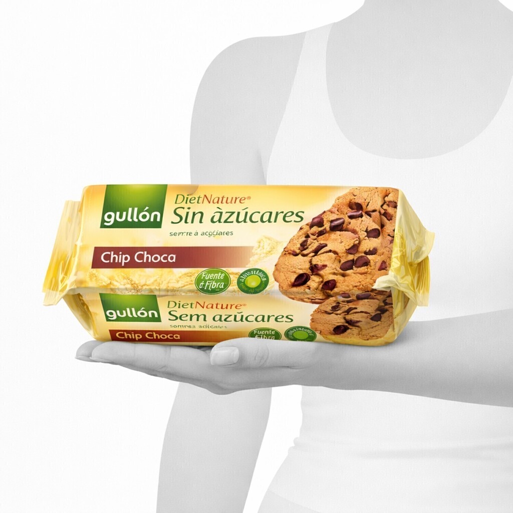 Biscoito GULLON Zero Açucar Chip Choco 150g - Espanha foto 10