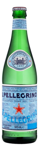 Água Mineral c/ Gás SAN PELLEGRINO 505ml (Italia)