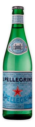 Água Mineral c/ Gás SAN PELLEGRINO 505ml (Italia) foto 2