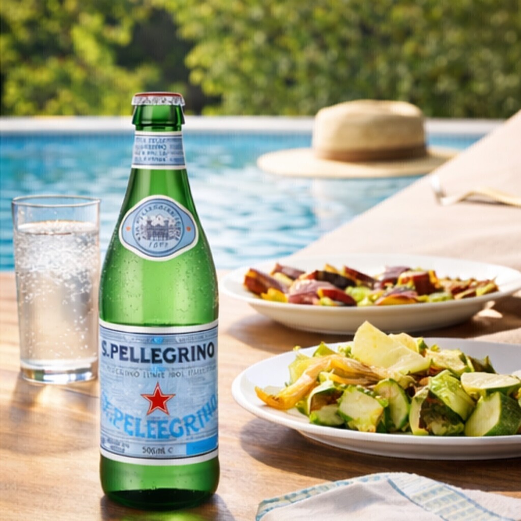 Água Mineral c/ Gás SAN PELLEGRINO 505ml (Italia) foto 7
