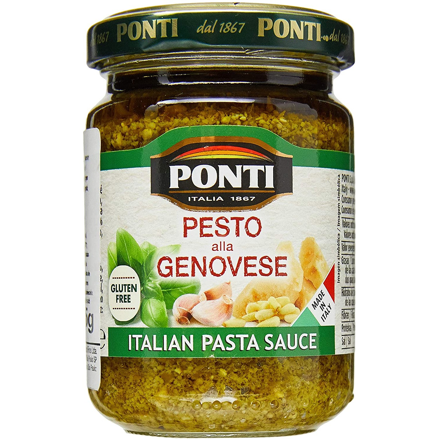 Molho Pesto Alla Genovese PONTI 135g