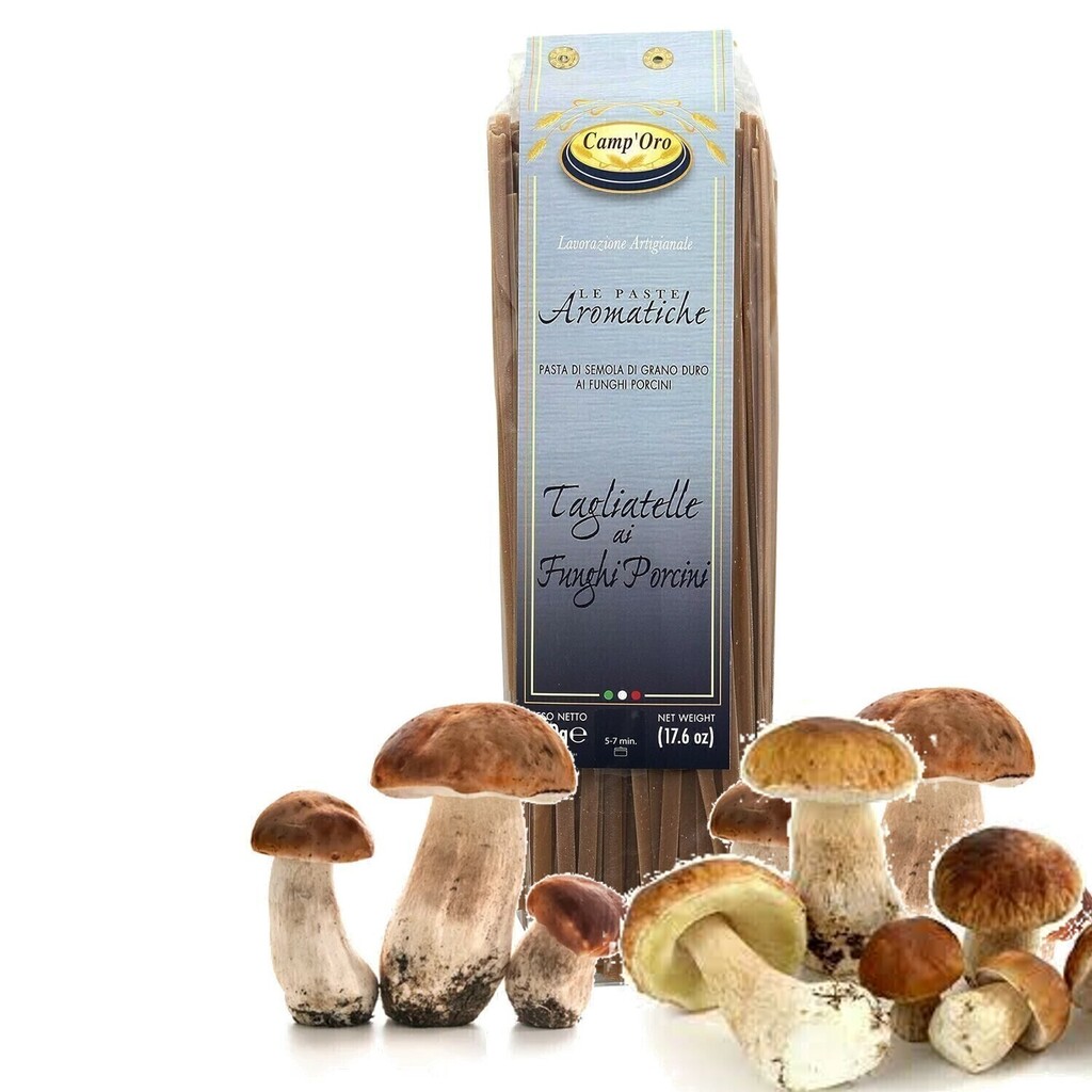 Tagliatelle ao Funghi Porcini CAMPORO 500g foto 3