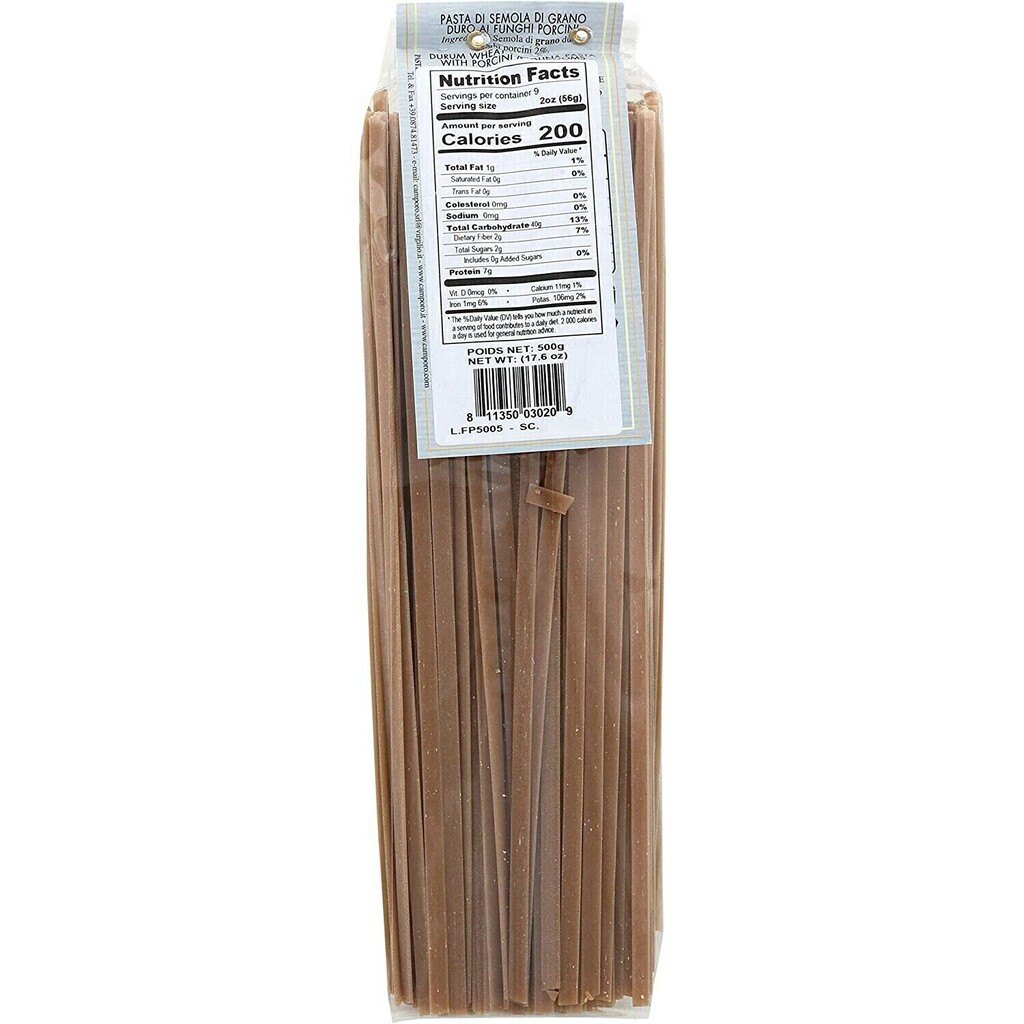 Tagliatelle ao Funghi Porcini CAMPORO 500g foto 4